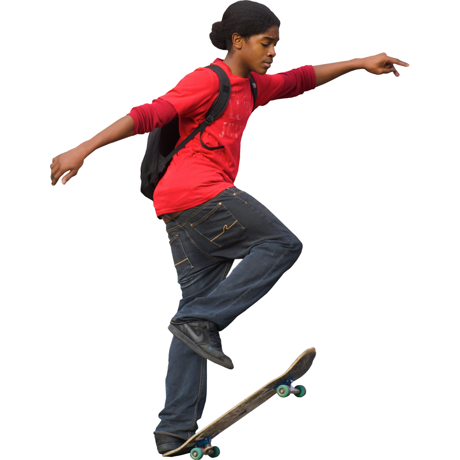 Skateboard Boy Kids PNG Transparent Background, Free Download 25095