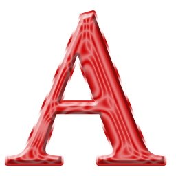 Icon Vector Letter A