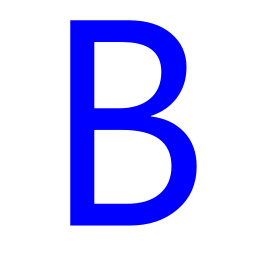 Letter B Pictures Icon