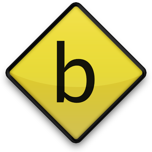Vector Letter B Icon