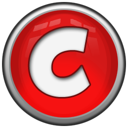 Red Glass Letter C - Letter C In Red - Free Transparent PNG