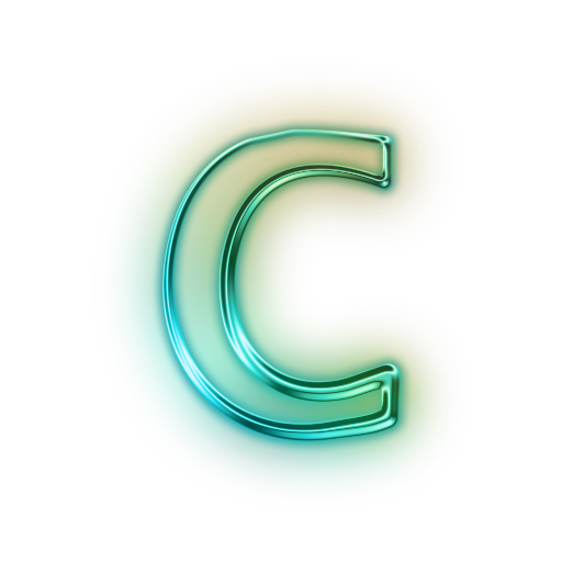 Letter C Icon, Transparent Letter C.PNG Images & Vector - FreeIconsPNG