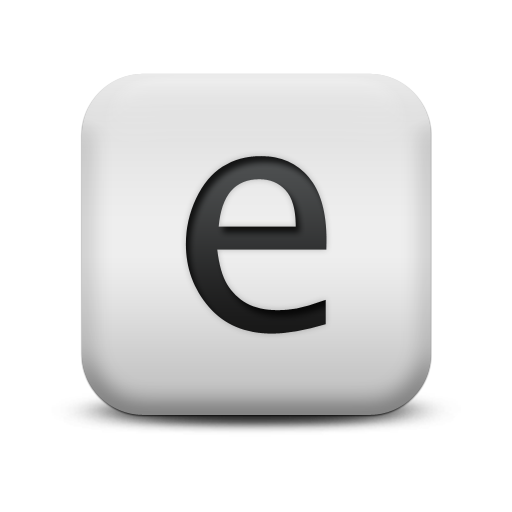 Letter E Icon Png