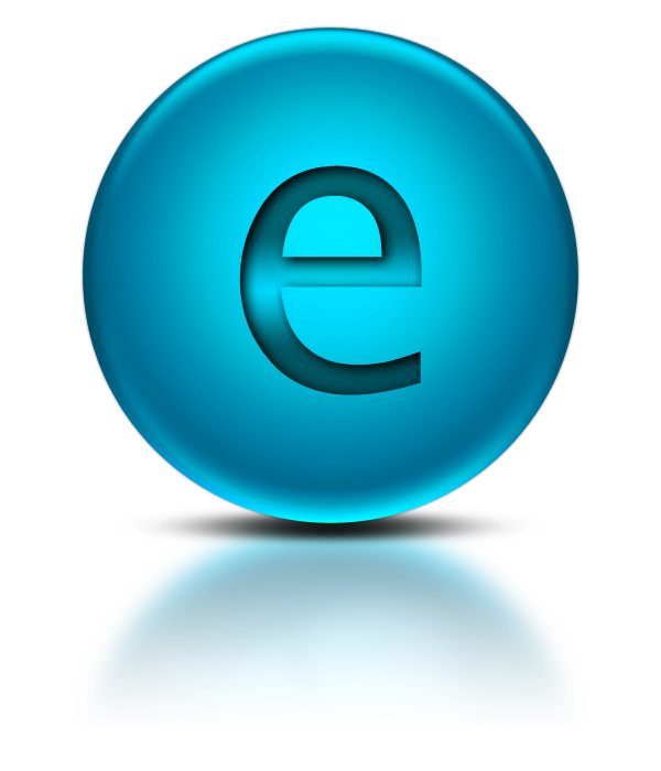 Letter E .ico PNG Transparent Background, Free Download #21667