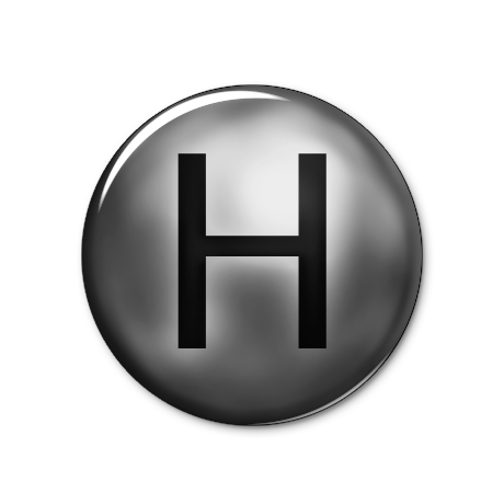 Letter H Icon, Transparent Letter H.PNG Images & Vector - FreeIconsPNG