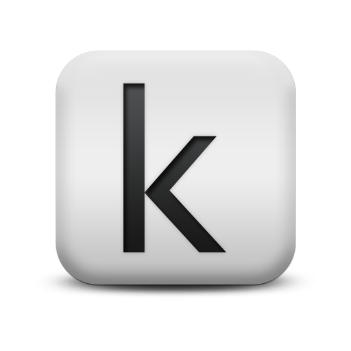 Free Letter K Icon Image