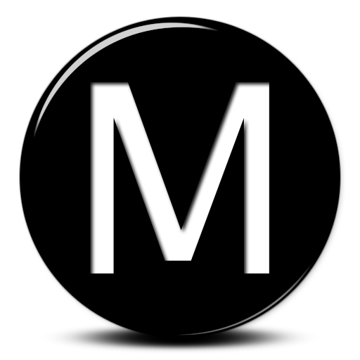 Letter M Icon, Transparent Letter M.PNG Images & Vector - FreeIconsPNG