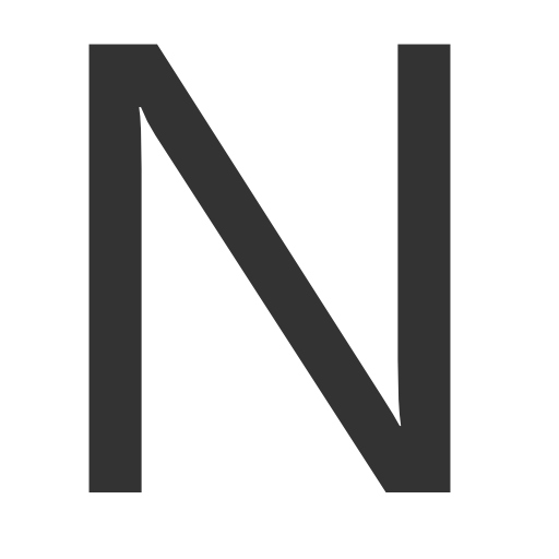 Size Letter N Icon PNG Transparent Background, Free Download 21910