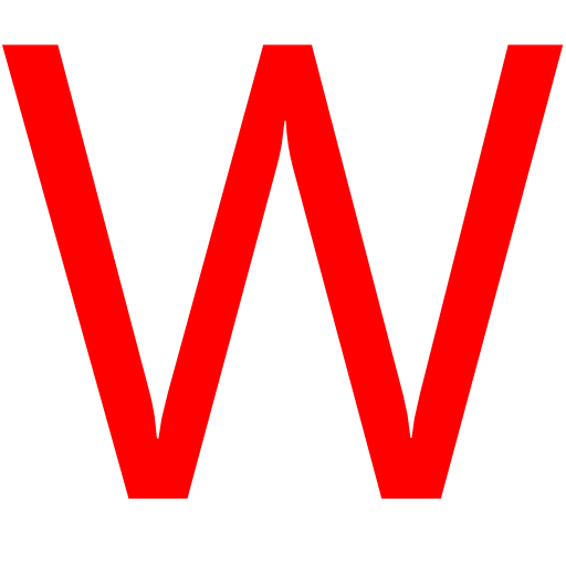 Letter W Library Icon PNG Transparent Background, Free Download #8984 -  FreeIconsPNG