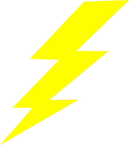 Png Format Images Of Lightning Bolt