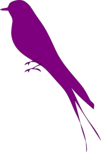 Little Purple Bird Clip art Animal Download vector clip art online