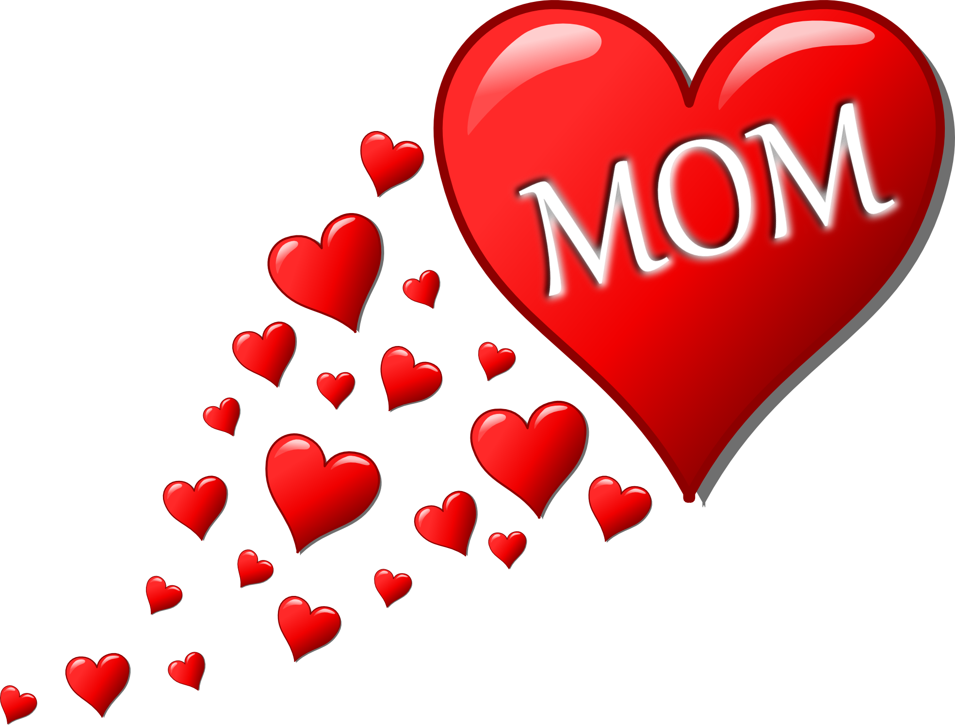 Love Mom, Hearts, Mother PNG Transparent Background, Free Download #41509 -  FreeIconsPNG