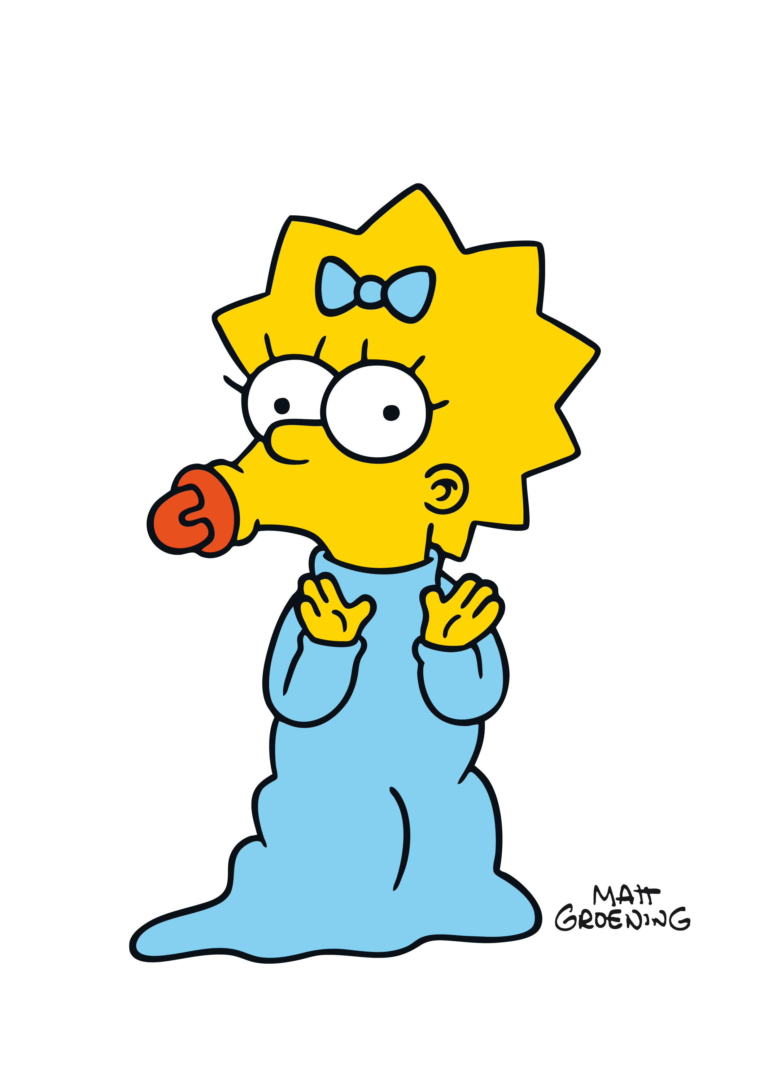 Maggie Simpson Png Available In Different Size