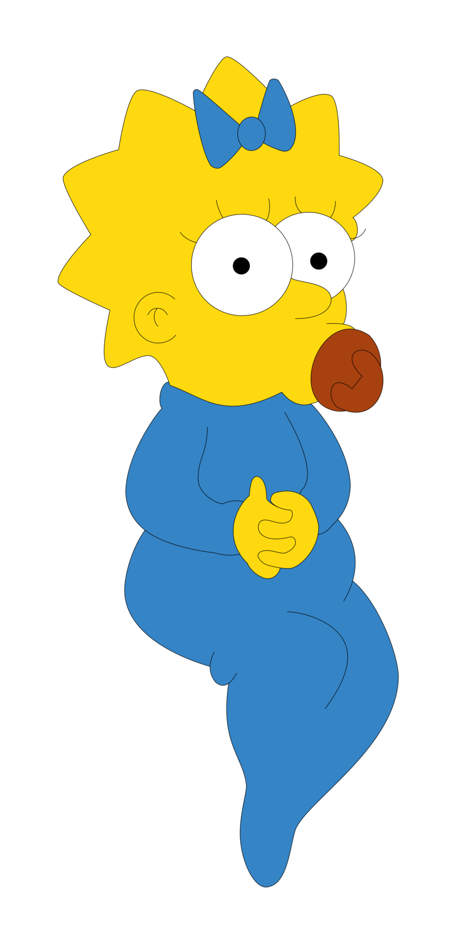 High Resolution Maggie Simpson Png Clipart