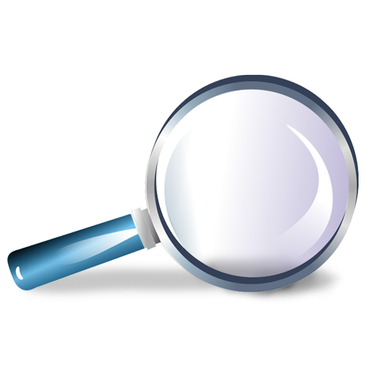 Magnifying Glass .ico PNG Transparent Background, Free Download #26775