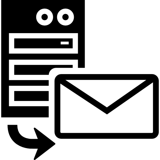 Vector Email Server Icon