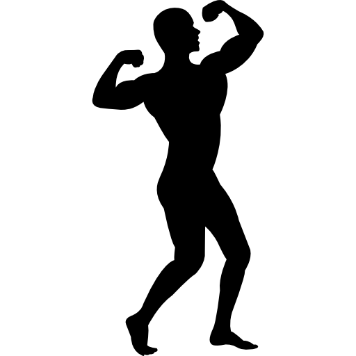 Man Flexing His Muscles Silhouette PNG Transparent Background, Free  Download #5232 - FreeIconsPNG