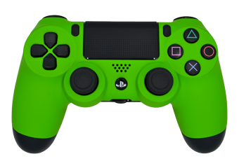 Matte Lime Green Ps4 Controller Png Transparent Background Free Download Freeiconspng