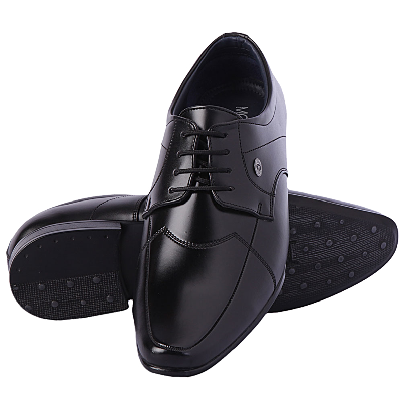 black transparent shoes