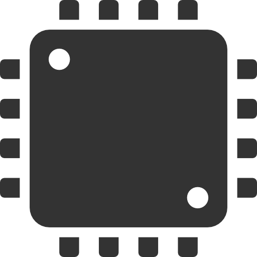 Microprocessor Icon Vector PNG Transparent Background, Free Download ...