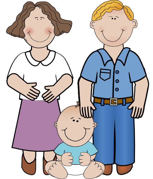Mom Dad And Baby Clip Art Png Transparent Background Free Download 42632 Freeiconspng