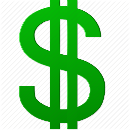 Dollar Icon, Transparent Dollar.PNG Images & Vector ... (512 x 512 Pixel)