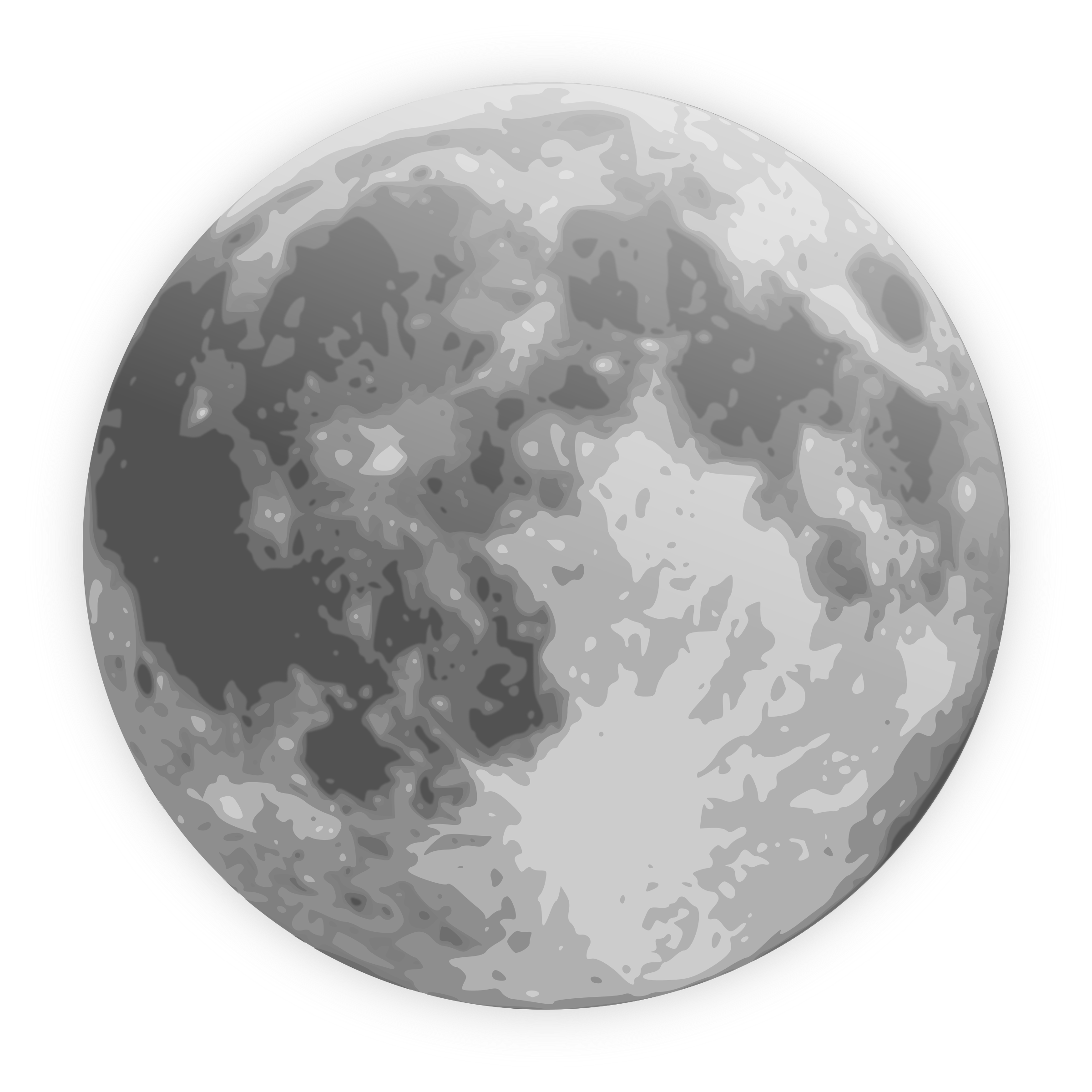 Moon Simple Png 2400x2400, 688.76 KB, Moon PNG Download - FreeIconsPNG