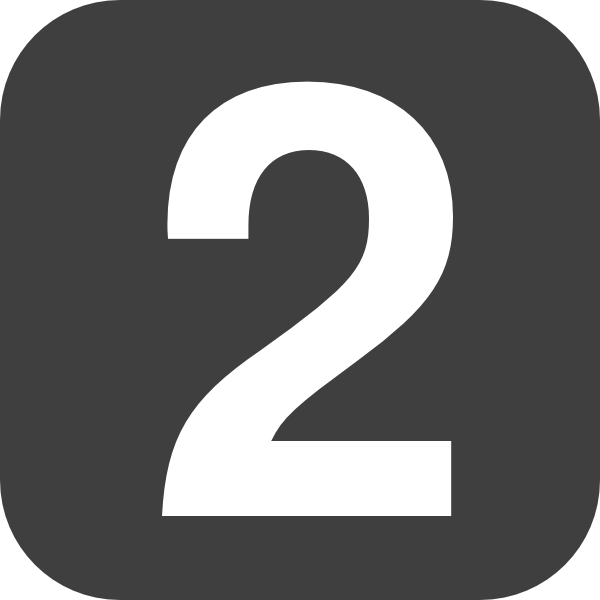 Number 2 Icon PNG Transparent Background, Free Download #8109 ...