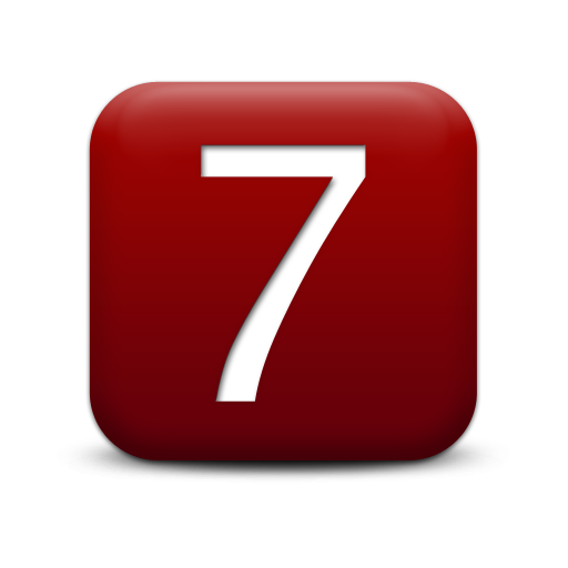 number 7 icons png vector free icons and png backgrounds