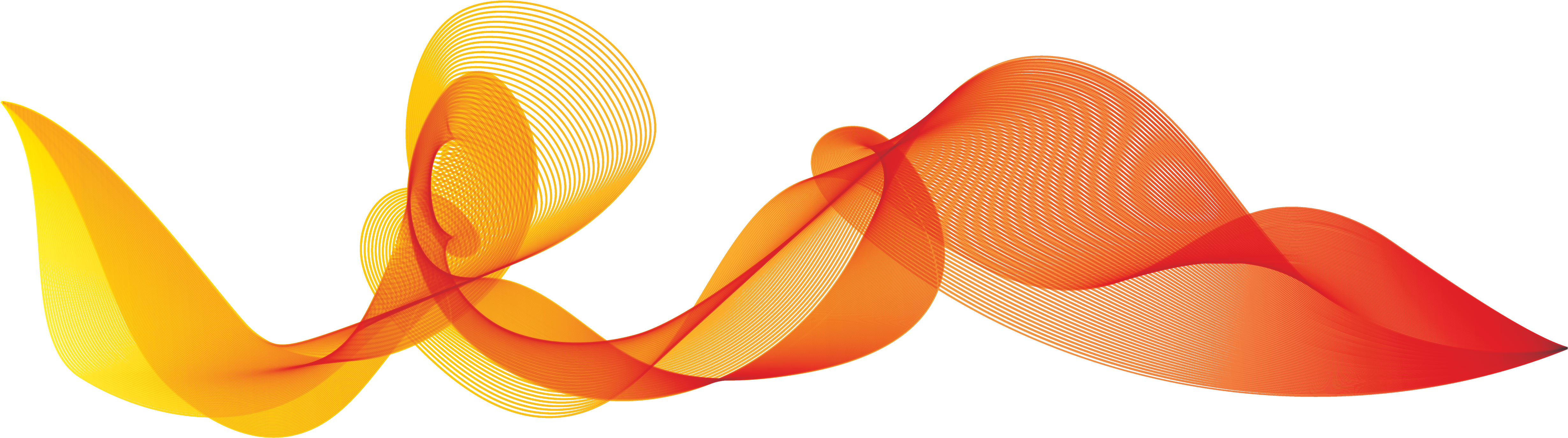 Orange Waves Clipart Png Transparent Background Free Download Freeiconspng