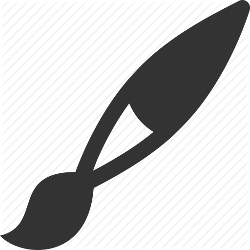 Windows For Paint Brush Icons PNG Transparent Background, Free Download