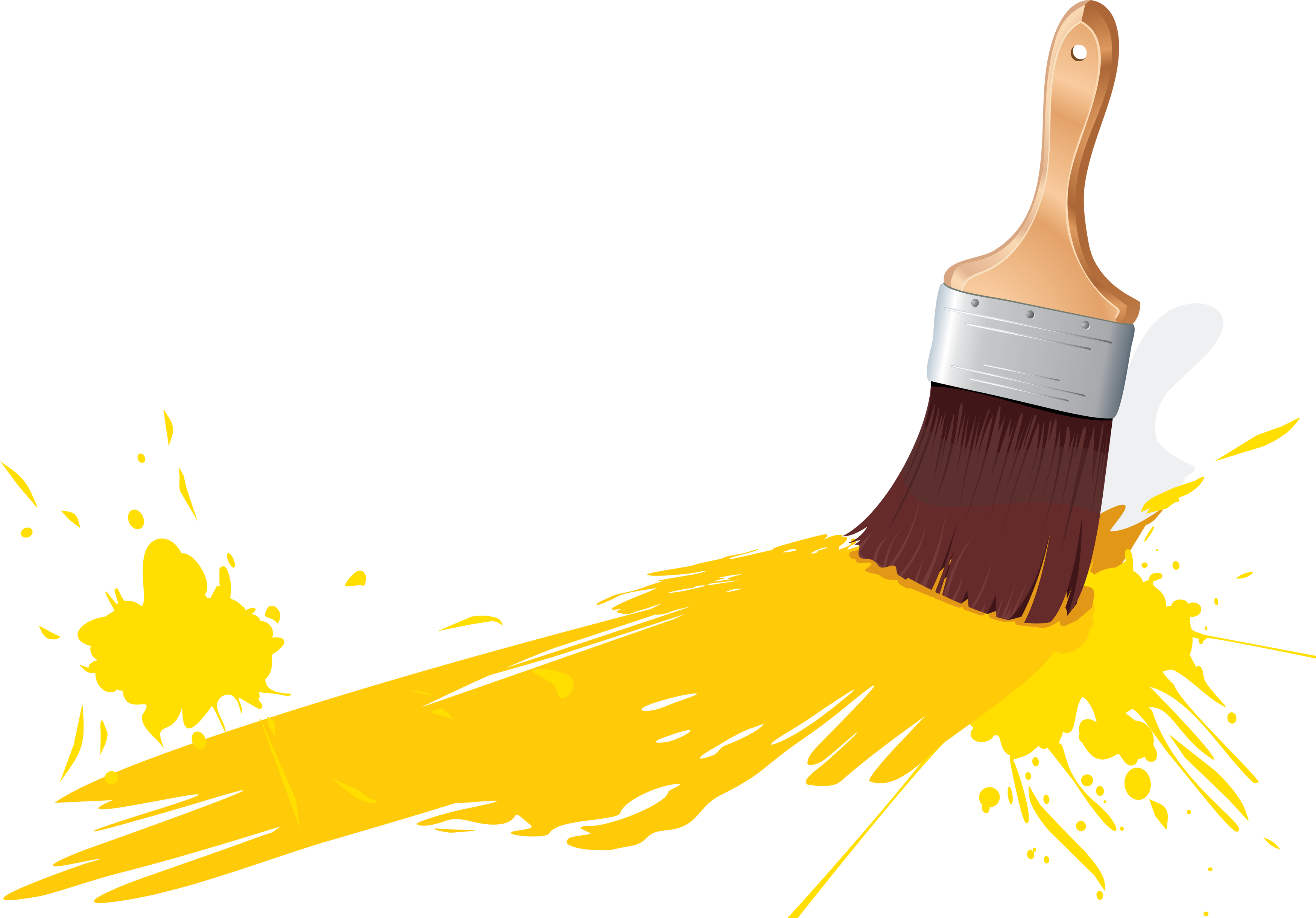 Background Paintbrush PNG Transparent Background Free Download 20009
