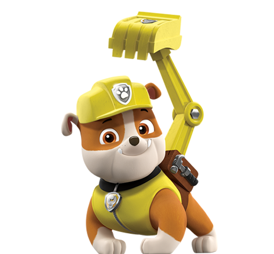 Transparent Patrulha Canina Png - Paw Patrol Rubble Vector, Png