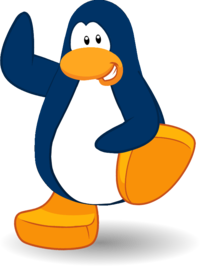 Beard Clipart Club Penguin - Club Penguin Blue Penguin - Png Download,  transparent png image