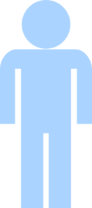 person icon blue