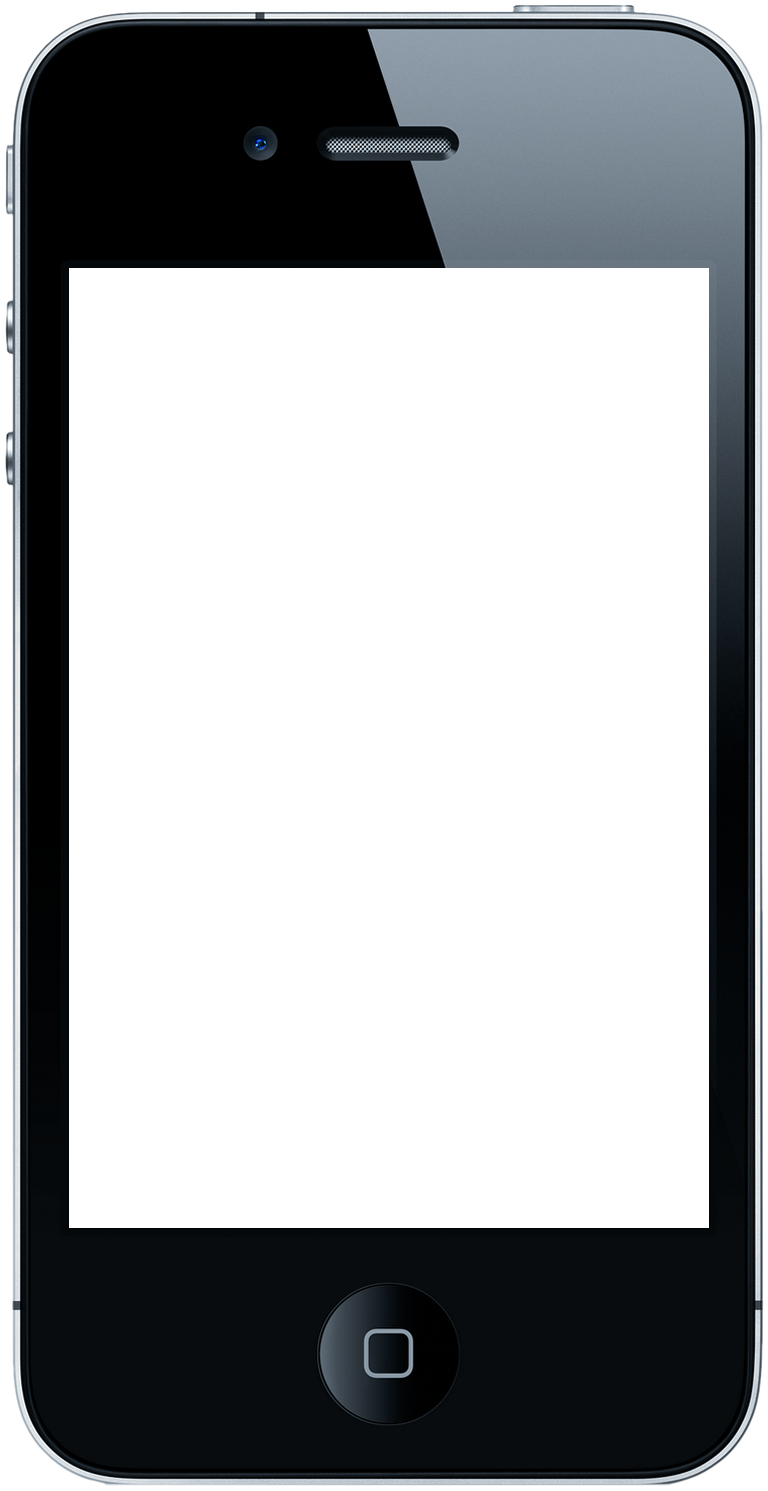 Phone Black Iphone Blank Screen Png Transparent Background Free Download Freeiconspng