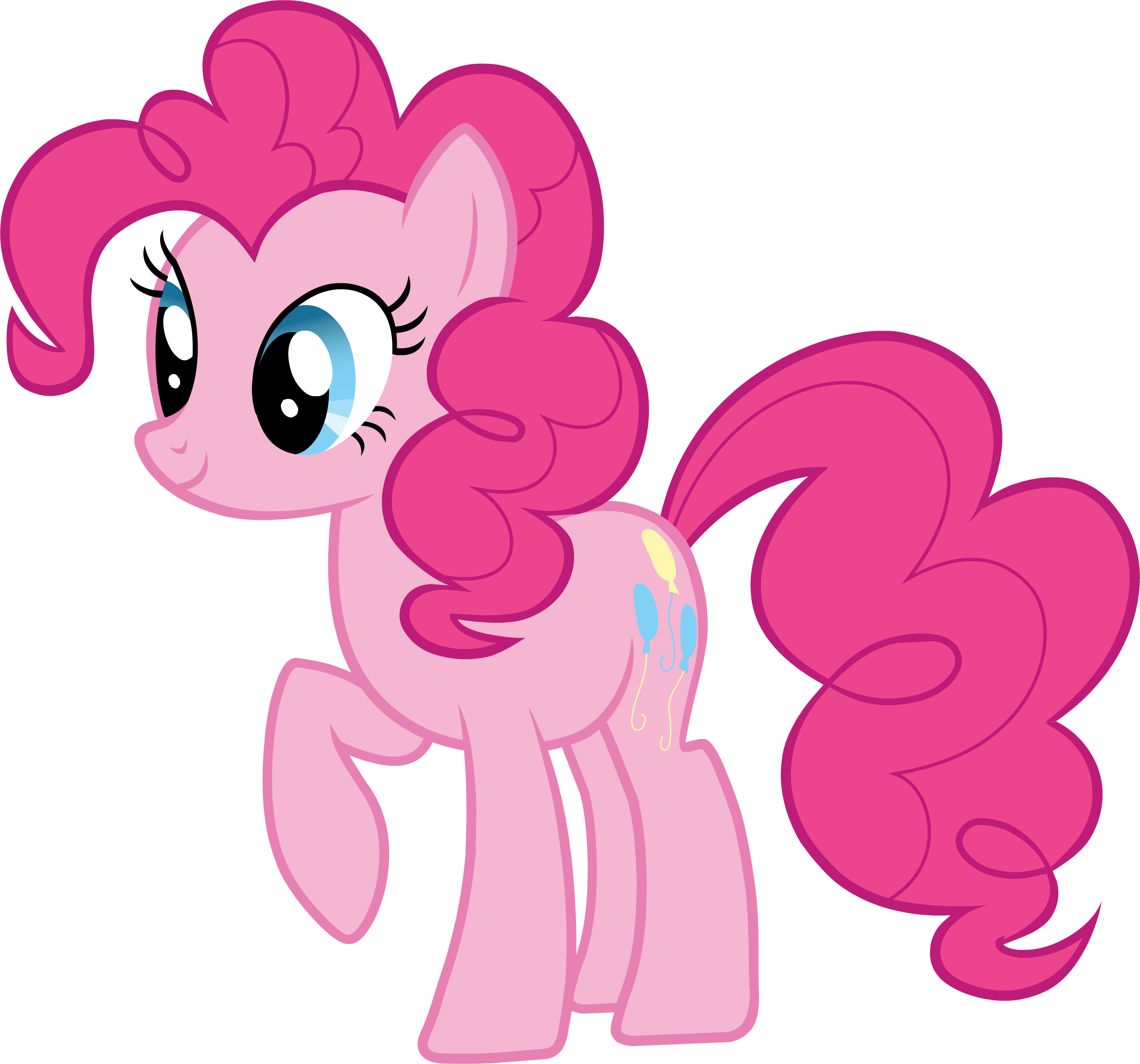 Pink Cute My Little Pony Clipart PNG Transparent Background Free 