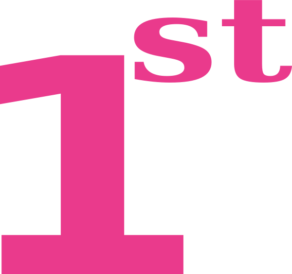Pink Number One PNG Transparent Background, Free Download #44202