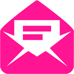 pink read message icon