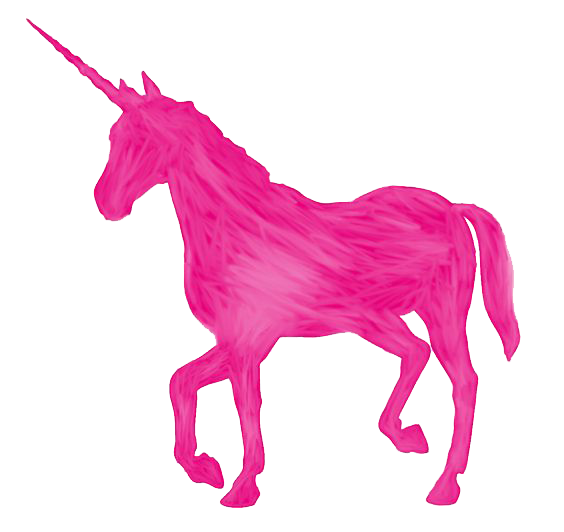 Pink Unicorn PNG