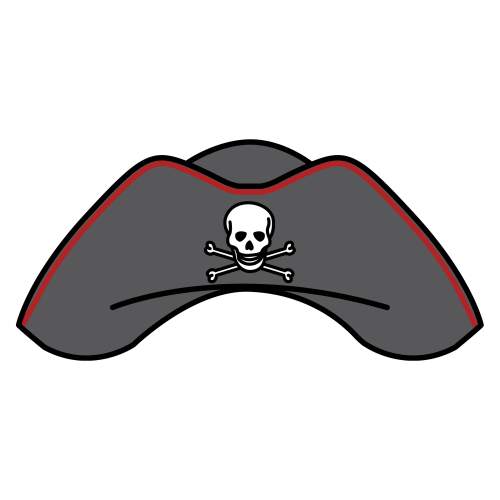 High Resolution Pirate Hat Icon PNG Transparent Background, Free ...