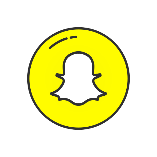 Snapchat logo icon, social media icon 23741092 PNG