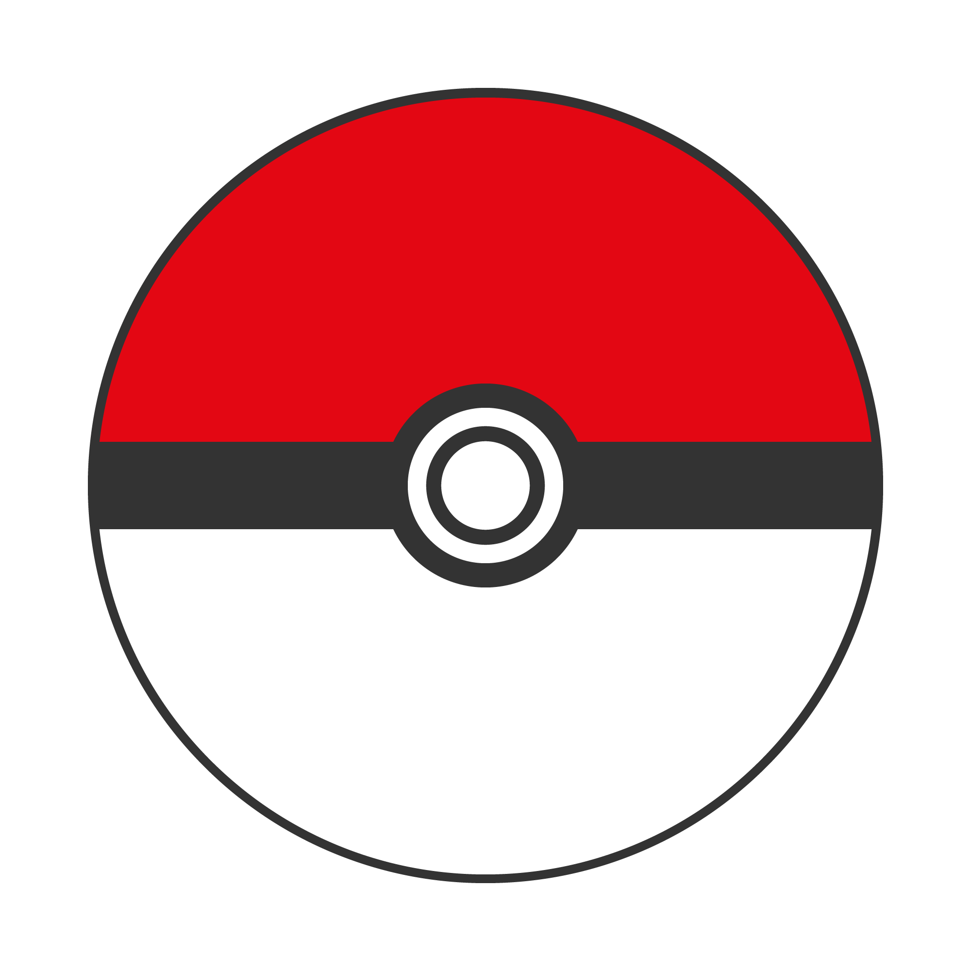 Pokeball Pokemon Ball Red Clipart Png Transparent Background Free