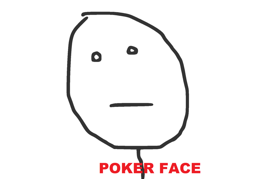 Download And Use Poker Face Clipart PNG Transparent Background, Free