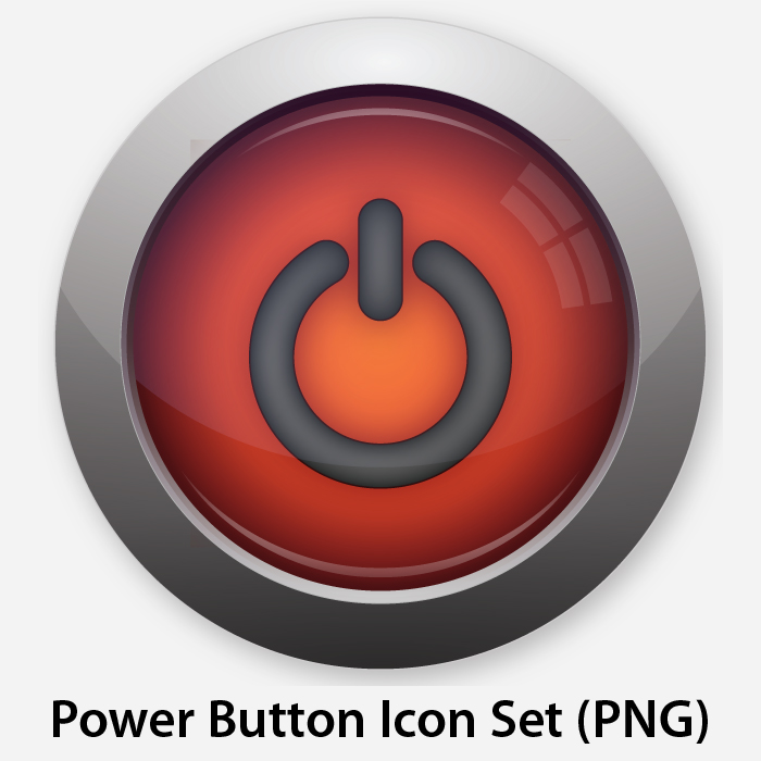 Power Button Icon Symbol PNG Transparent Background, Free Download