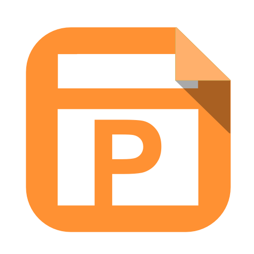 powerpoint icon free psd download