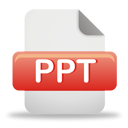 Ppt File Icon — Coquette Part 5 Set: new ppt document, ppt extension 