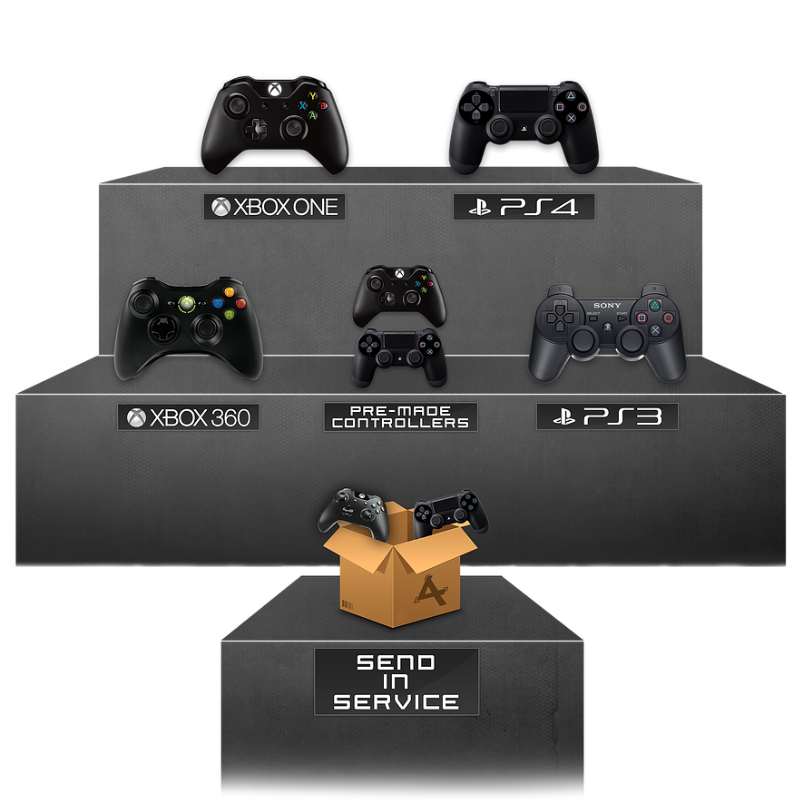 Ps4 Controller Png Controllers Xbox One Ps4 42117 Free Icons