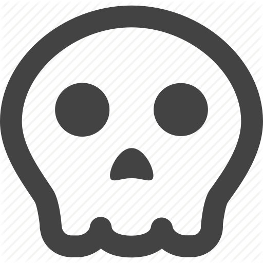 Pumpkin, skull, warning icon 5246 Free Icons and PNG Backgrounds