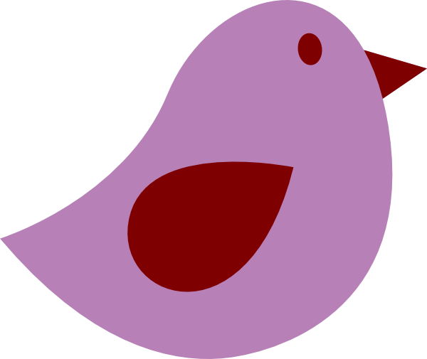 Bird Purple Symbols